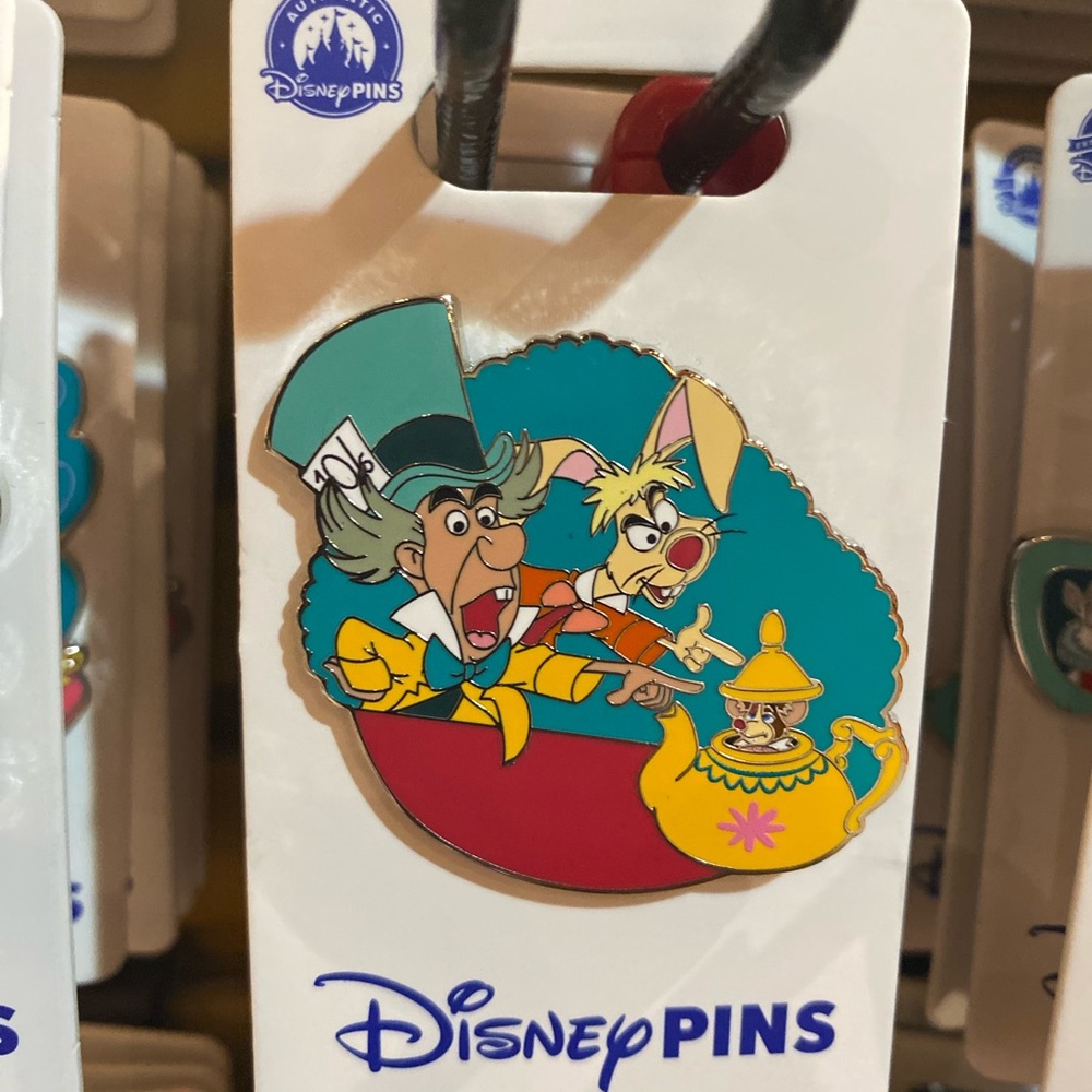 Alice in Wonderland Mad Hatter and March Hare Disney Pin